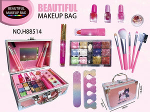 KIT MAQUILLAJE PARA NIÑAS 15 PIEZAS